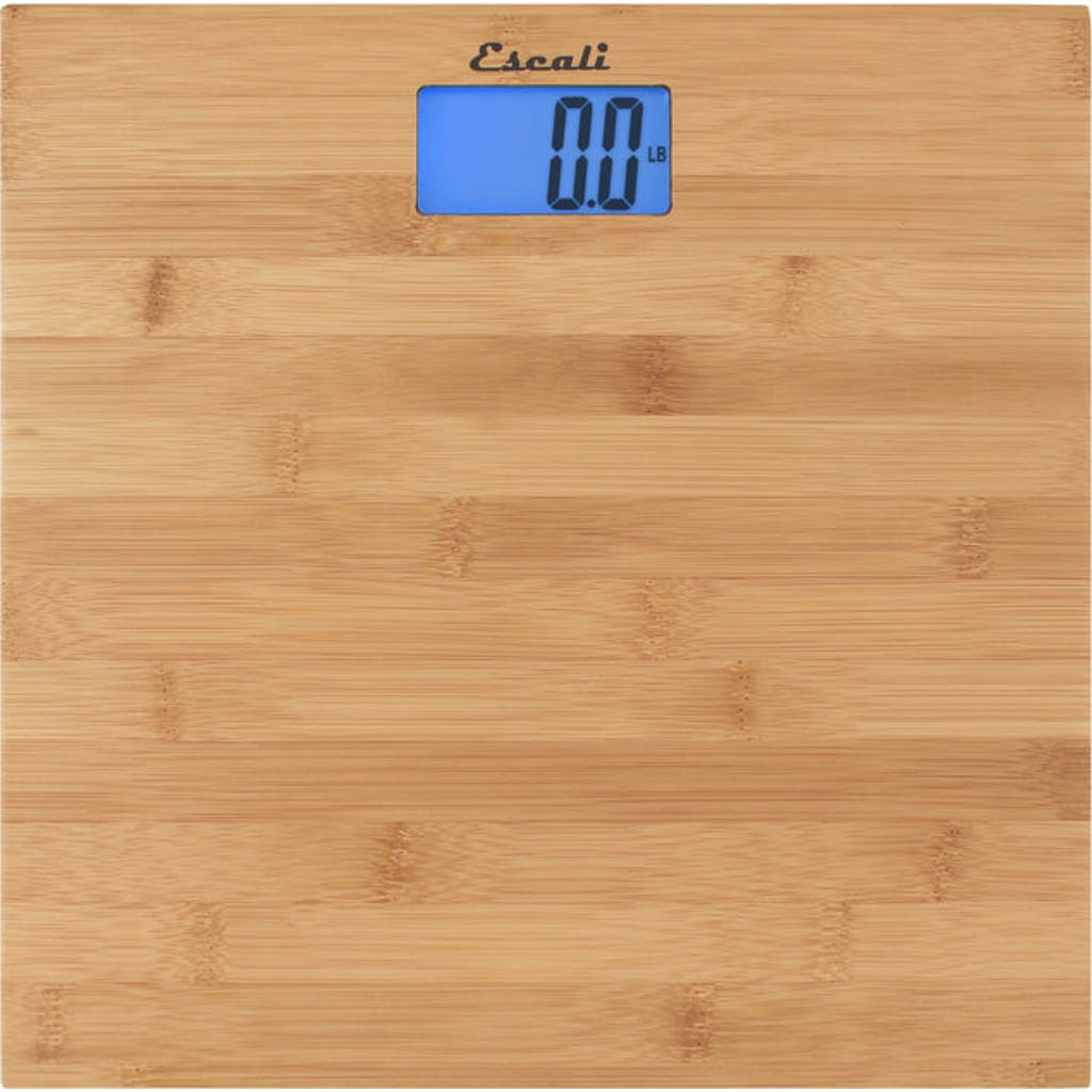 Escali Bathroom Scale In Brown