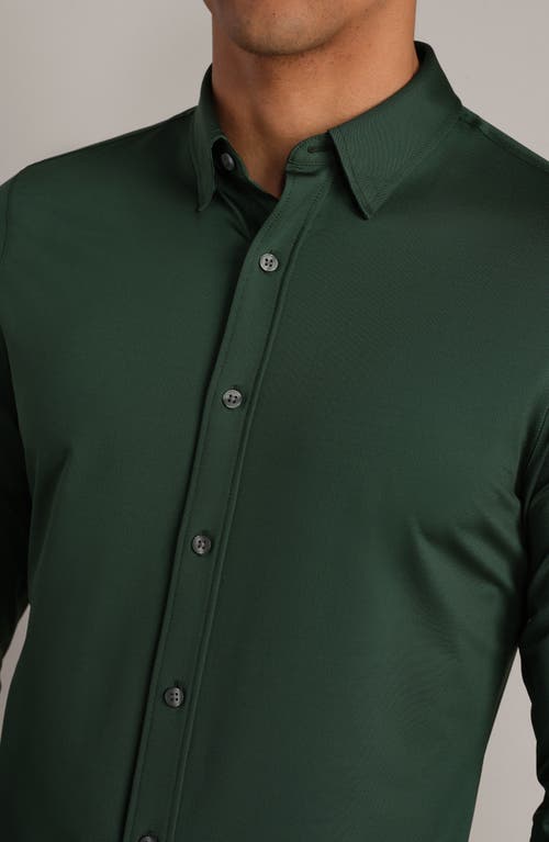 Rhone Commuter Slim Fit Button-up Shirt In Green