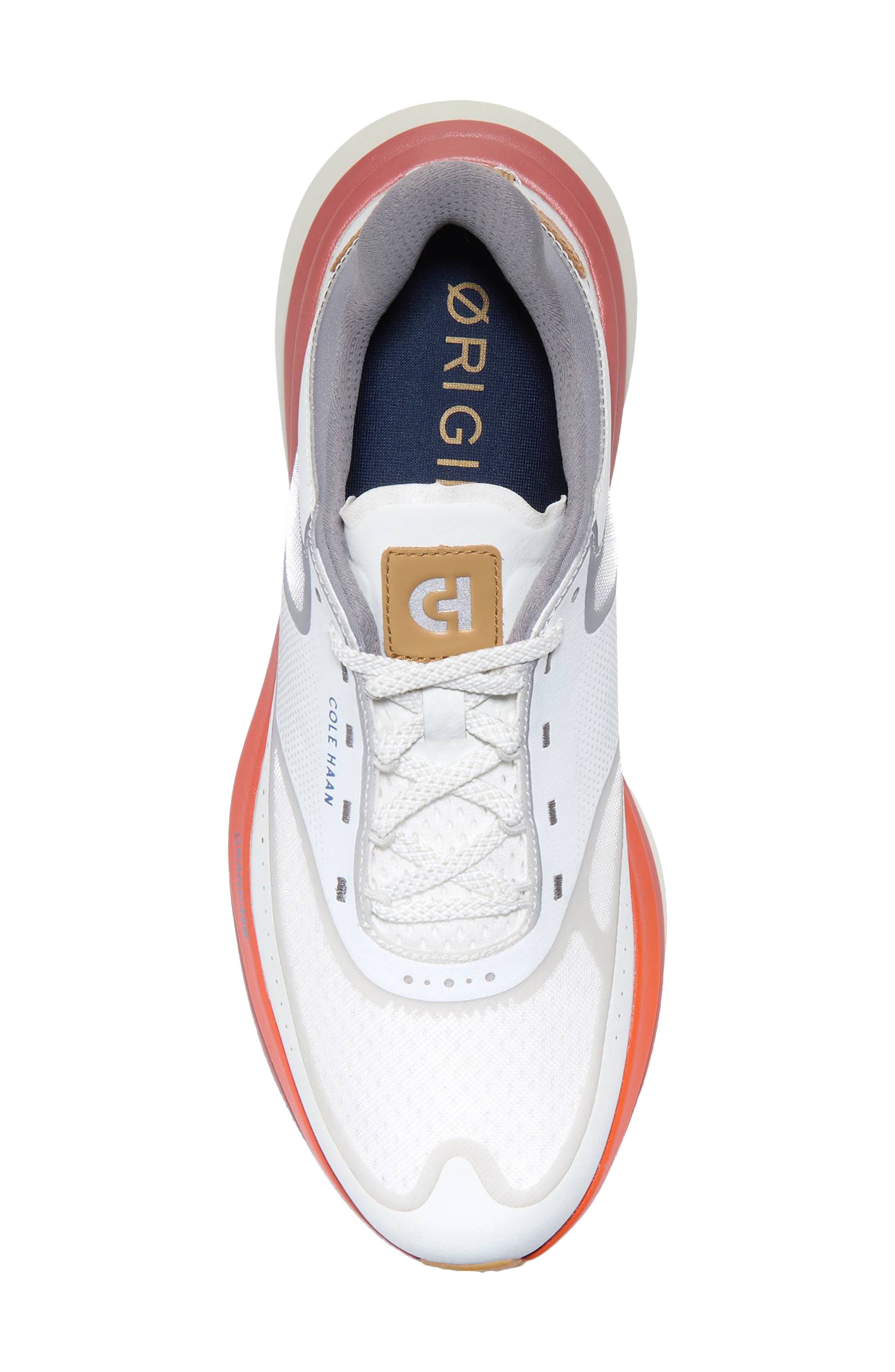 Cole Haan ØriginalGrand Quadstar Running Shoe, Alternate, color, White/ Titanium/ Silver Birch