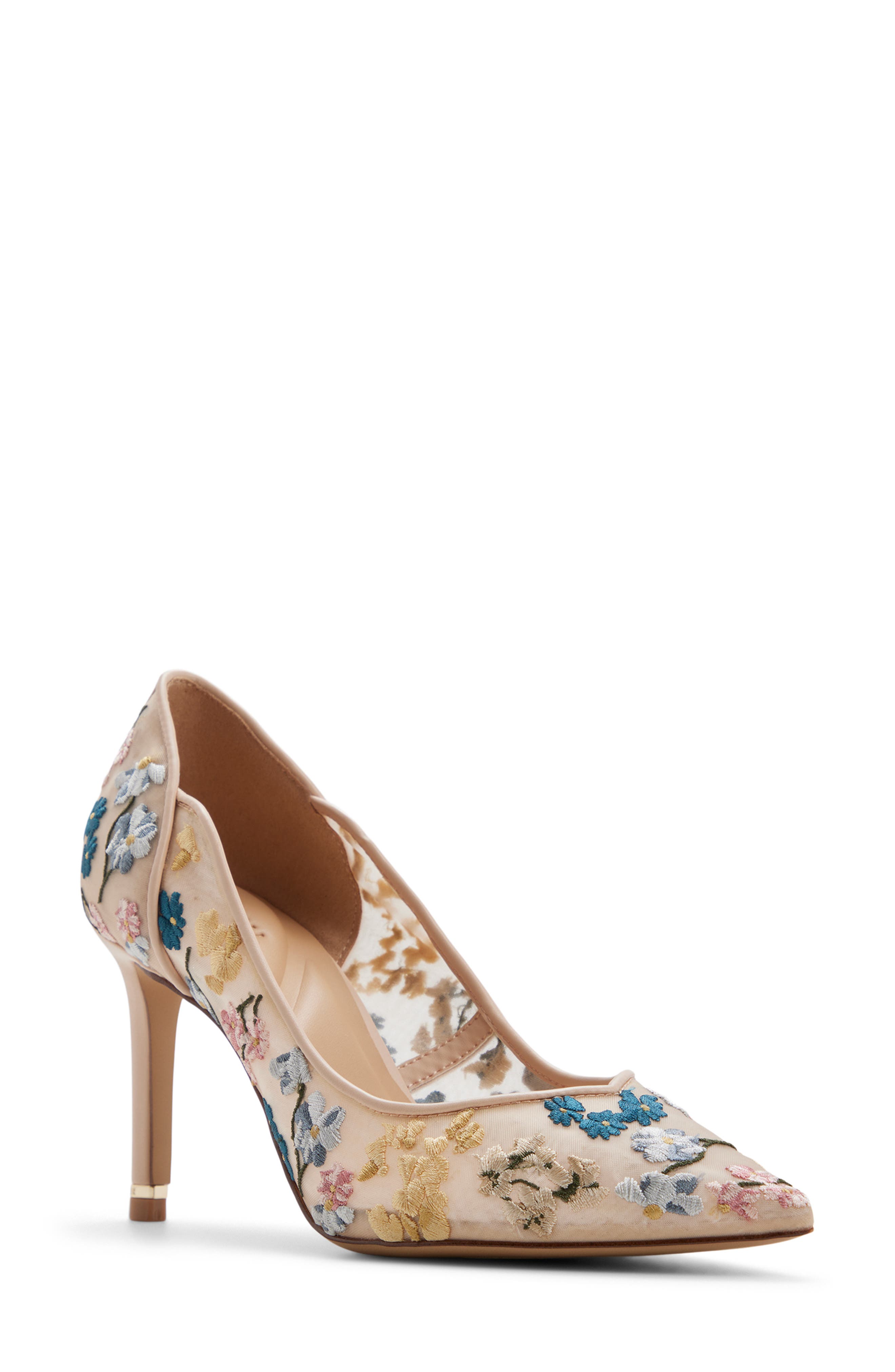 Ted Baker London Cassy Floral Embroidered Pump