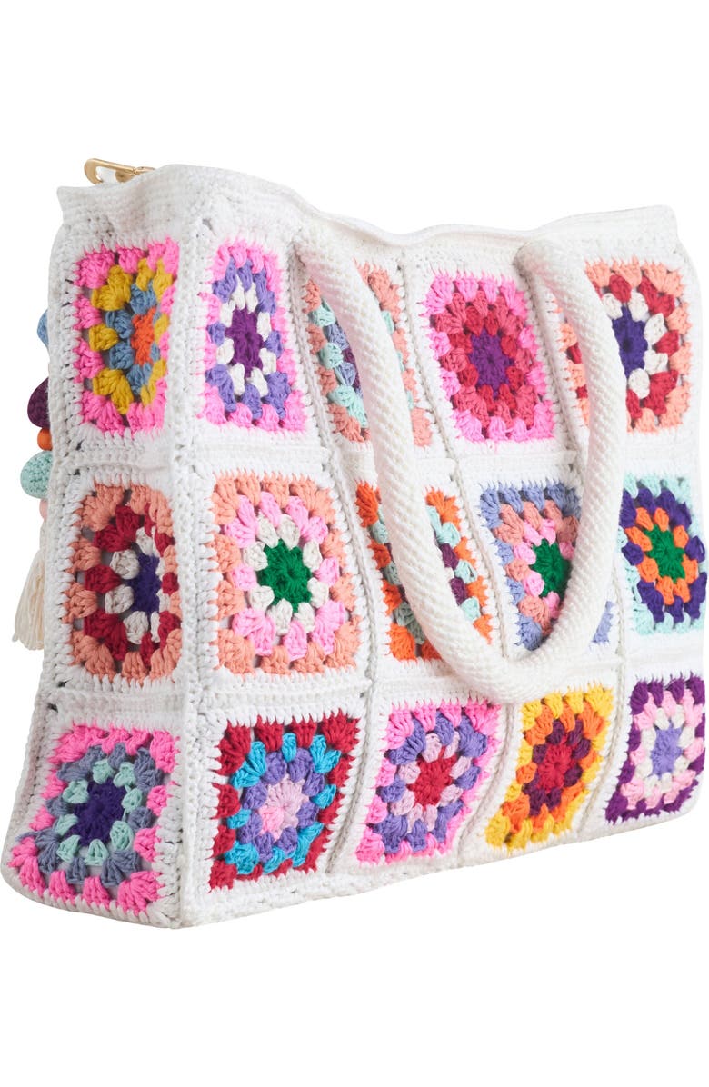 Solomon & Sage Classic Regular Work Crochet Bag, Alternate, color, Multi Color