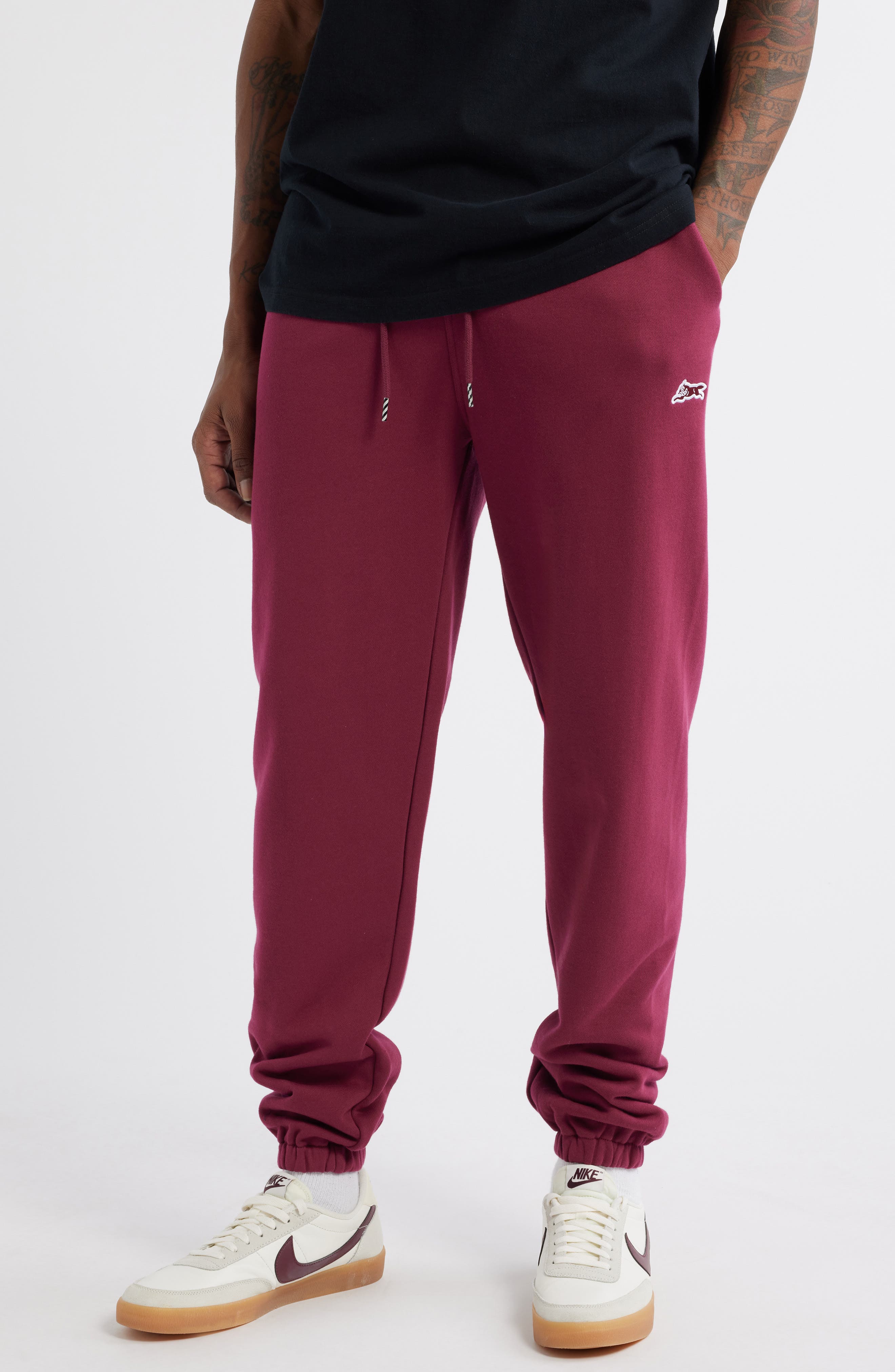 ICECREAM Deep Freeze Cotton Sweatpants in Rhododendron 