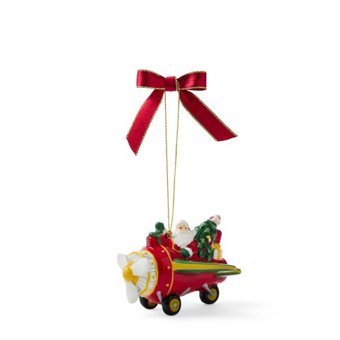 Christmas Tree Bring Tree Home Airplane Ornament