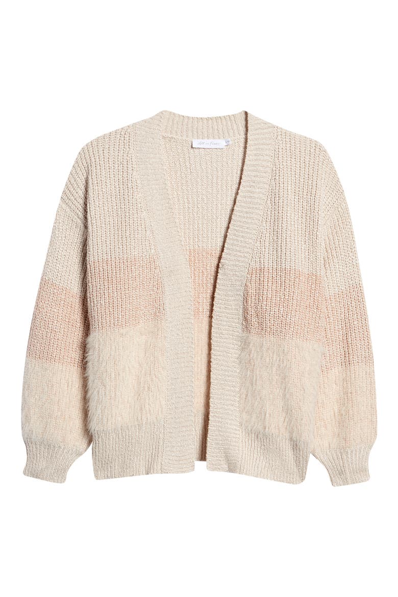 All in Flavor Colorblock Cardigan, Alternate, color, CREAM