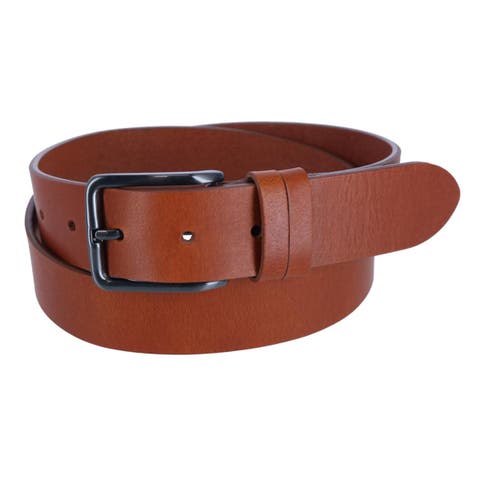 Men's Casual 35mm Belt with Double Loop Keeper