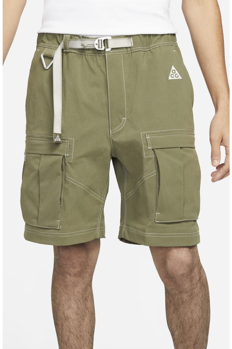 ACG Smith Summit Convertible Cargo Pants, Alternate, color, MEDIUM OLIVE/ ARMY/ WHITE