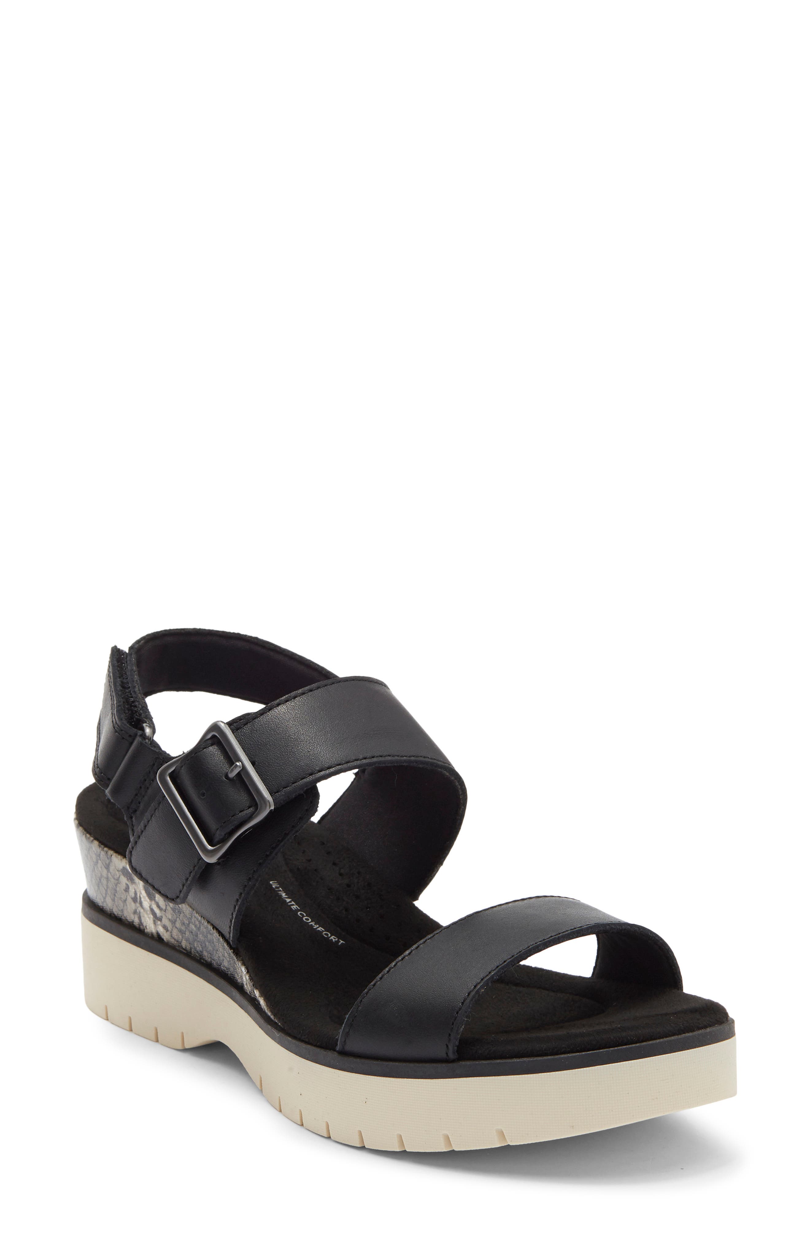 Diaz Rose Wedge Sandal