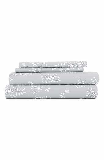 Premium Ultra Soft Trellis Vine Pattern 4-Piece Bed Sheets Set