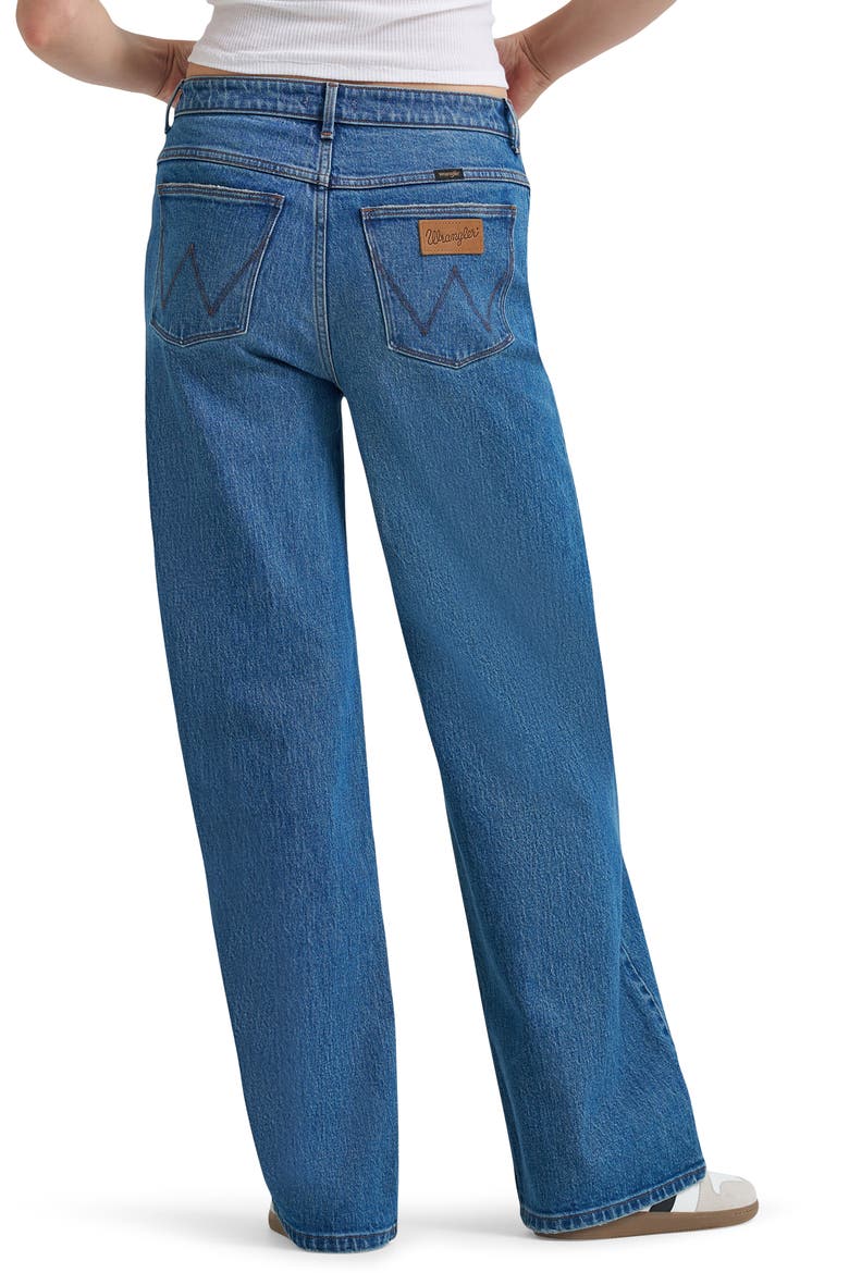 Western High Waist Wide Leg Jeans, Alternate, color, SPARROW