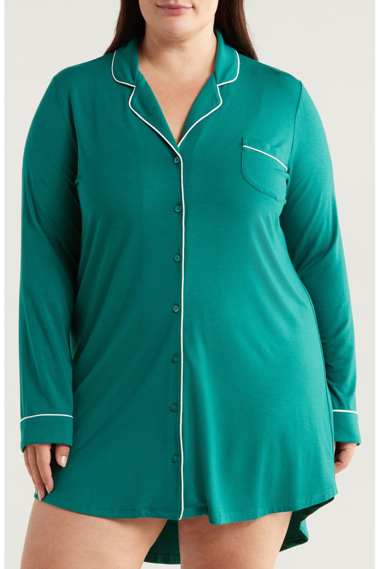 Moonlight Nightshirt, Main, color, GREEN STORM