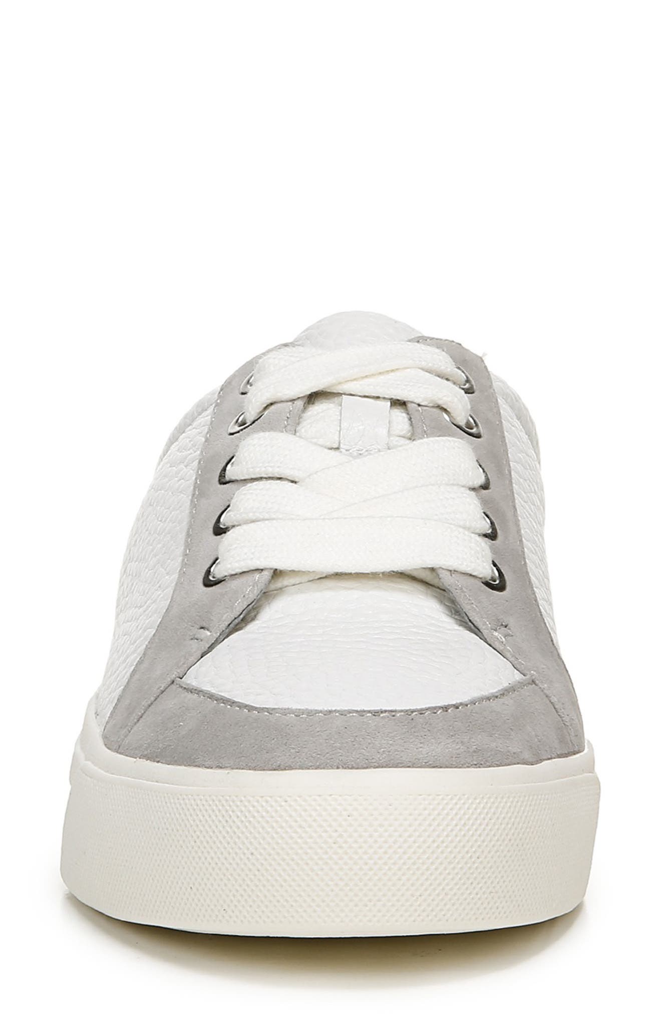 Adria Platform Mule Sneaker, Alternate, color, WHITE GREY