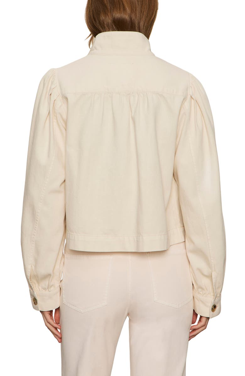 Sanctuary Charlotte Twill Jacket, Alternate, color, Collagen White