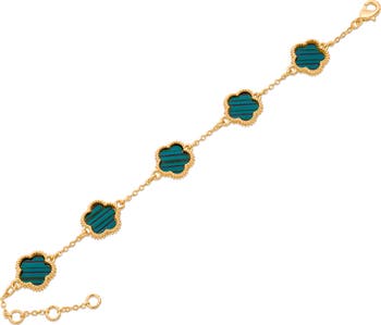 Clover Straight Line Bracelet