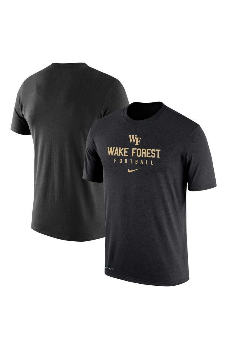 Nike Men's Nike  Black Wake Forest Demon Deacons Changeover T-Shirt, Main, color, 
