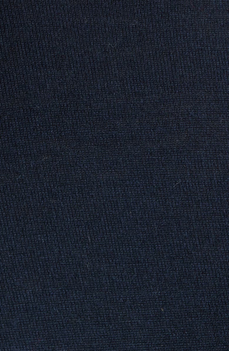 BOSS Farbella Short Sleeve Virgin Wool Sweater, Alternate, color, Sky Captain