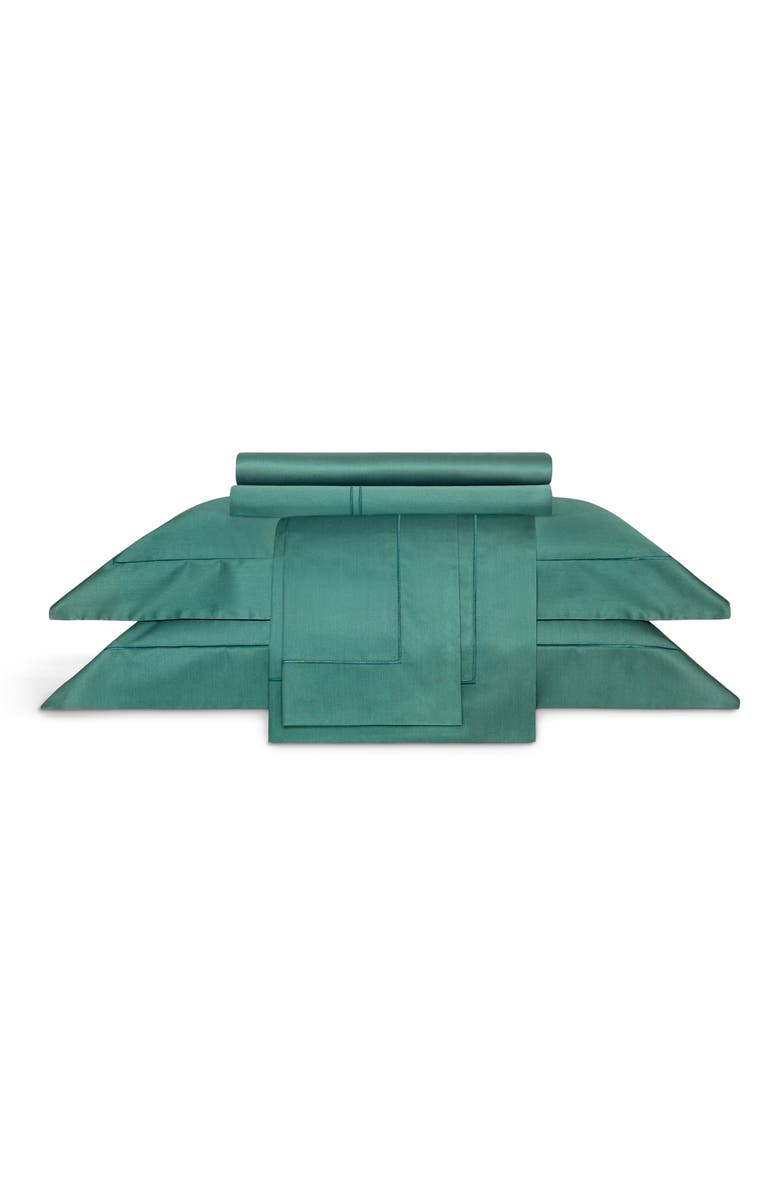 Togas Rhapsody Duvet Cover, Main, color, Green