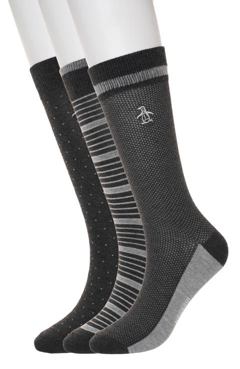 Gates Birdseye Assorted 3-Pack Crew Socks Assorted 3-Pack Crew Socks