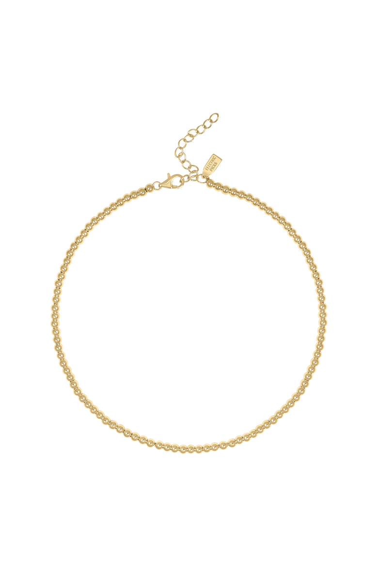 xDede Raad X's & O's Chain Necklace, Main, color, Gold