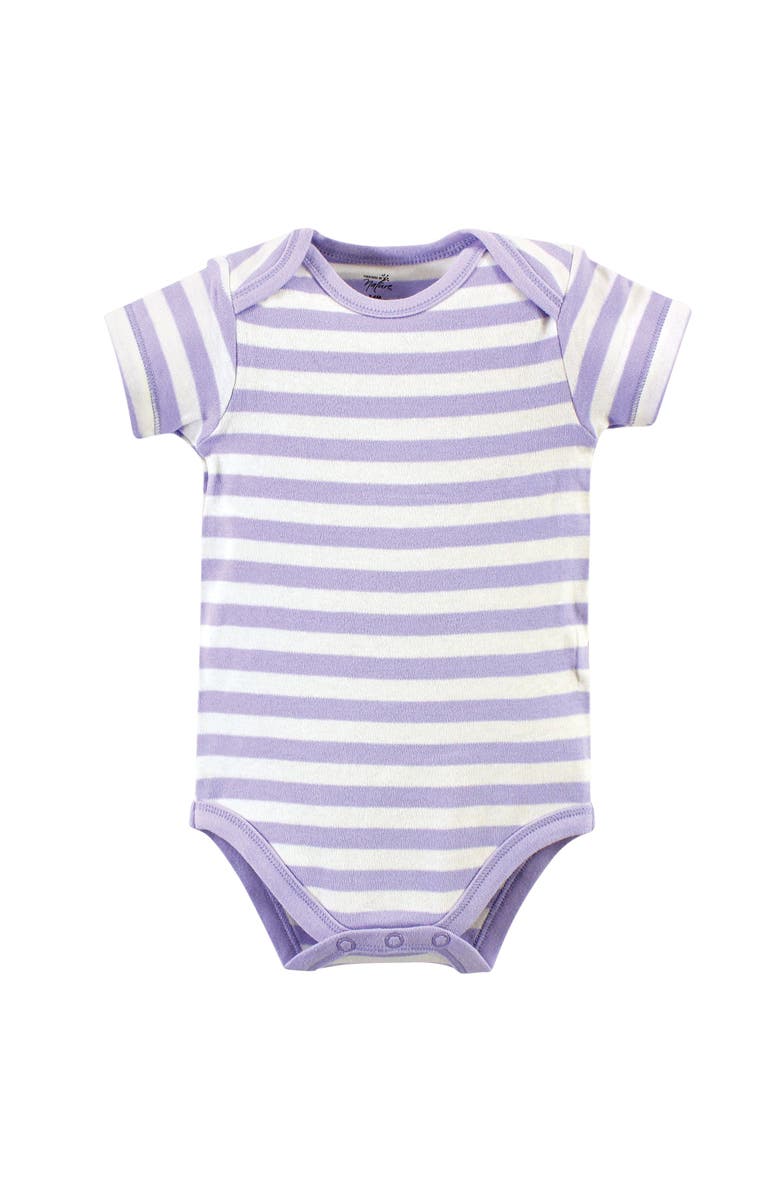 Touched by Nature Organic Cotton Bodysuits, Alternate, color, Dragonfly