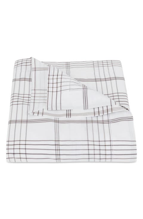 August Plaid Duvet Cover