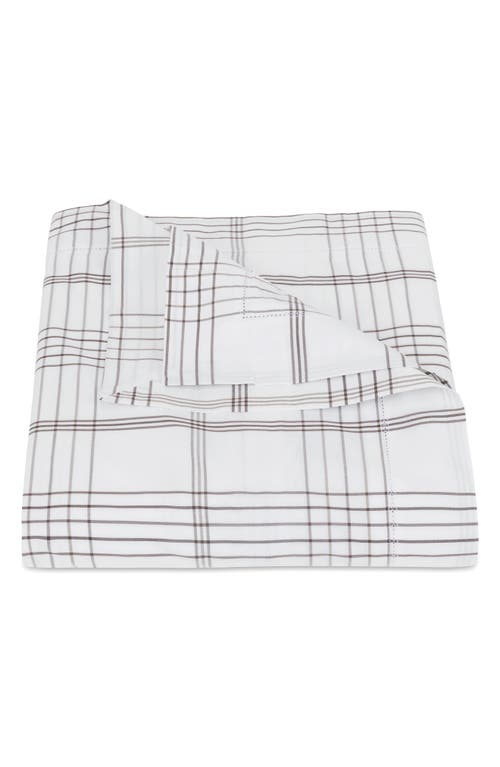 Matouk August Plaid Duvet Cover In Pattern