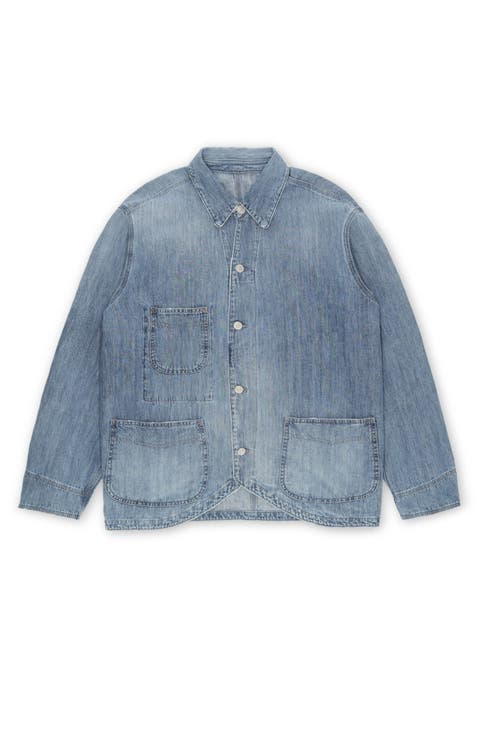 Trading Bleach Wash Denim Jacket