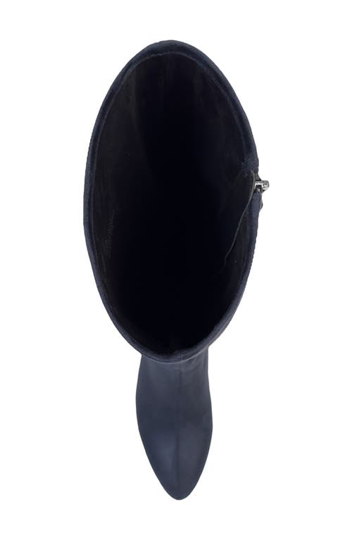 Aerosoles Brynn Block Heel Boot In Blue