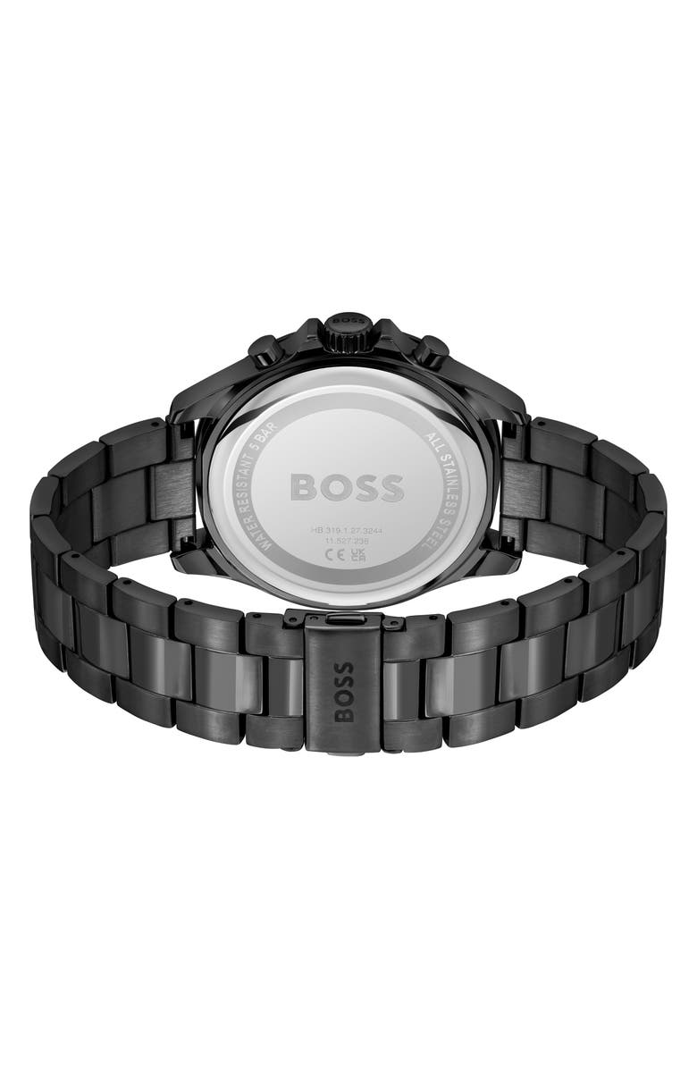 BOSS Troper Chronograph Bracelet Watch, 45mm, Alternate, color, 