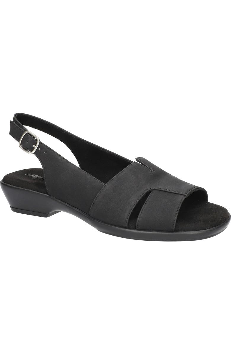 EASY STREET Corbett Slingback Sandal, Main, color, Black