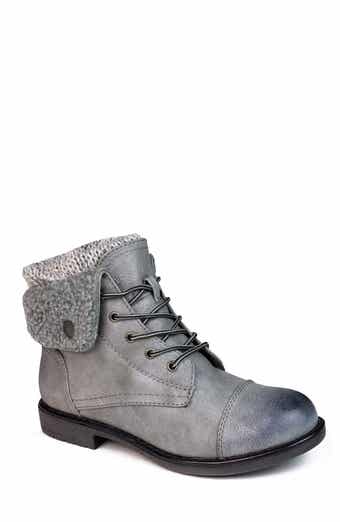 CLIFFS BY WHITE MOUNTAIN Duena Faux Shearling Trimmed Hiking Boot
