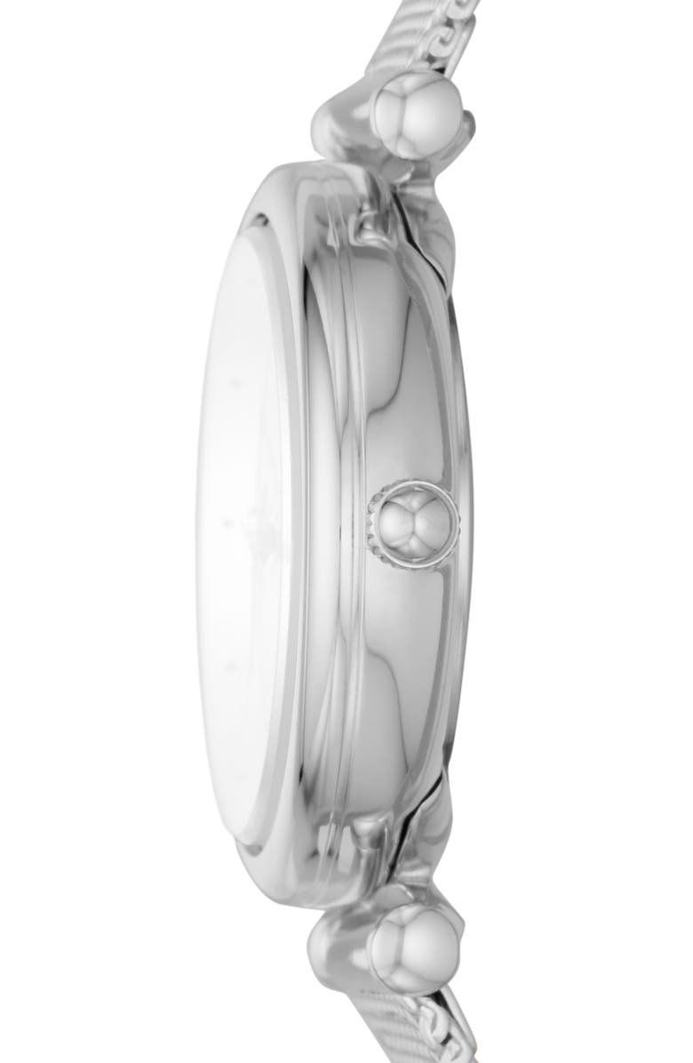 Fossil Women's Carlie Mini Mesh Bracelet Watch, 28mm, Alternate, color,