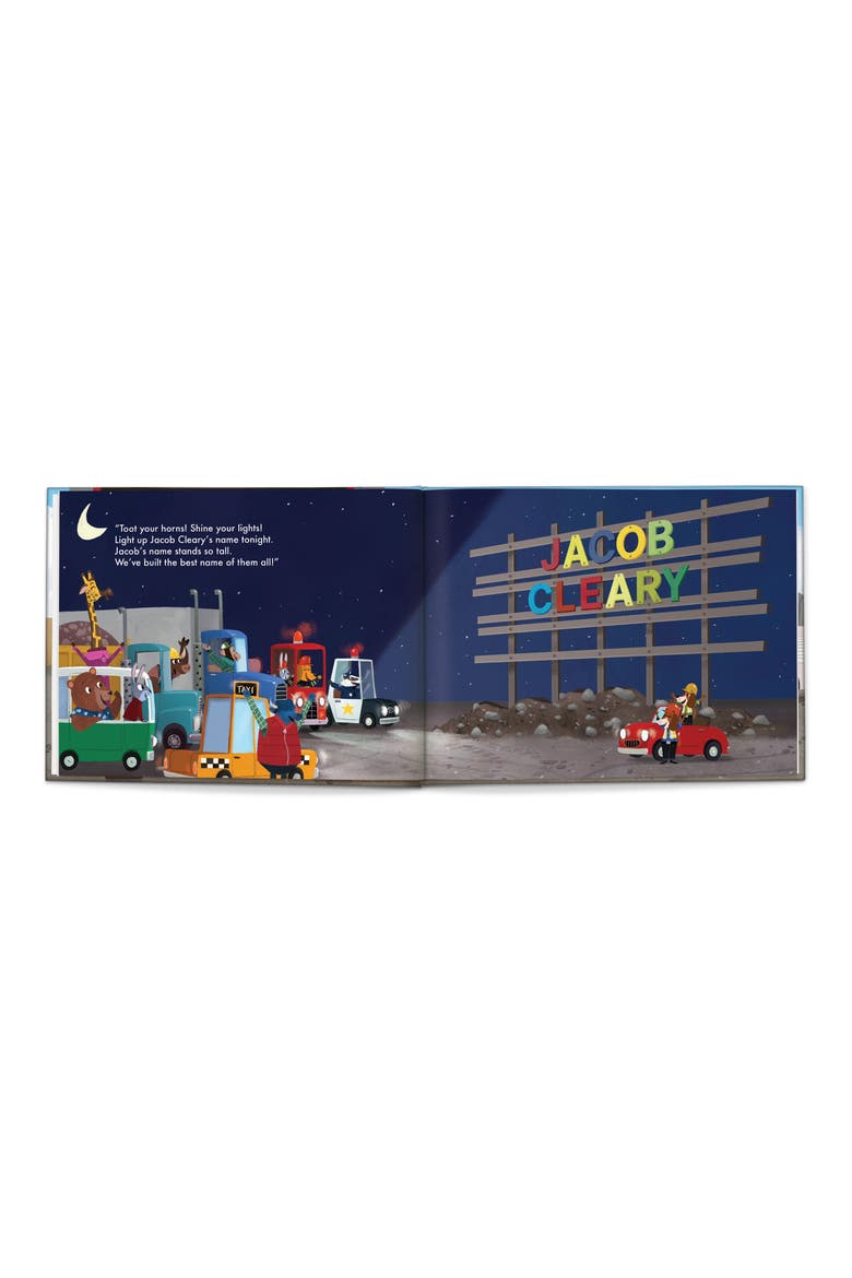 'Trucks' Personalized Book, Game and 24-Piece Puzzle Set, Alternate, color, MULTI COLOR