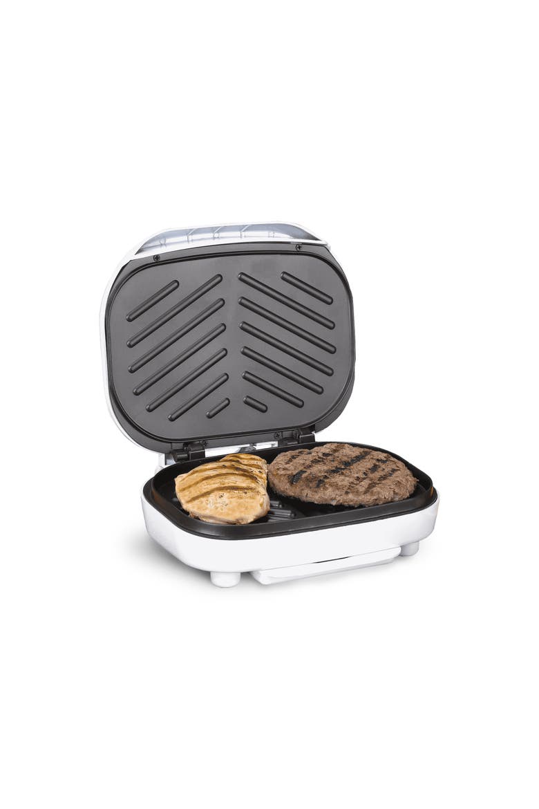 Electric Contact Grill 2 Slice Capacity - White, Alternate, color, White