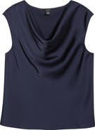Halogen® Cowl Neck Sleeveless Top