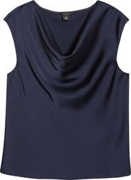 Halogen® Cowl Neck Sleeveless Top