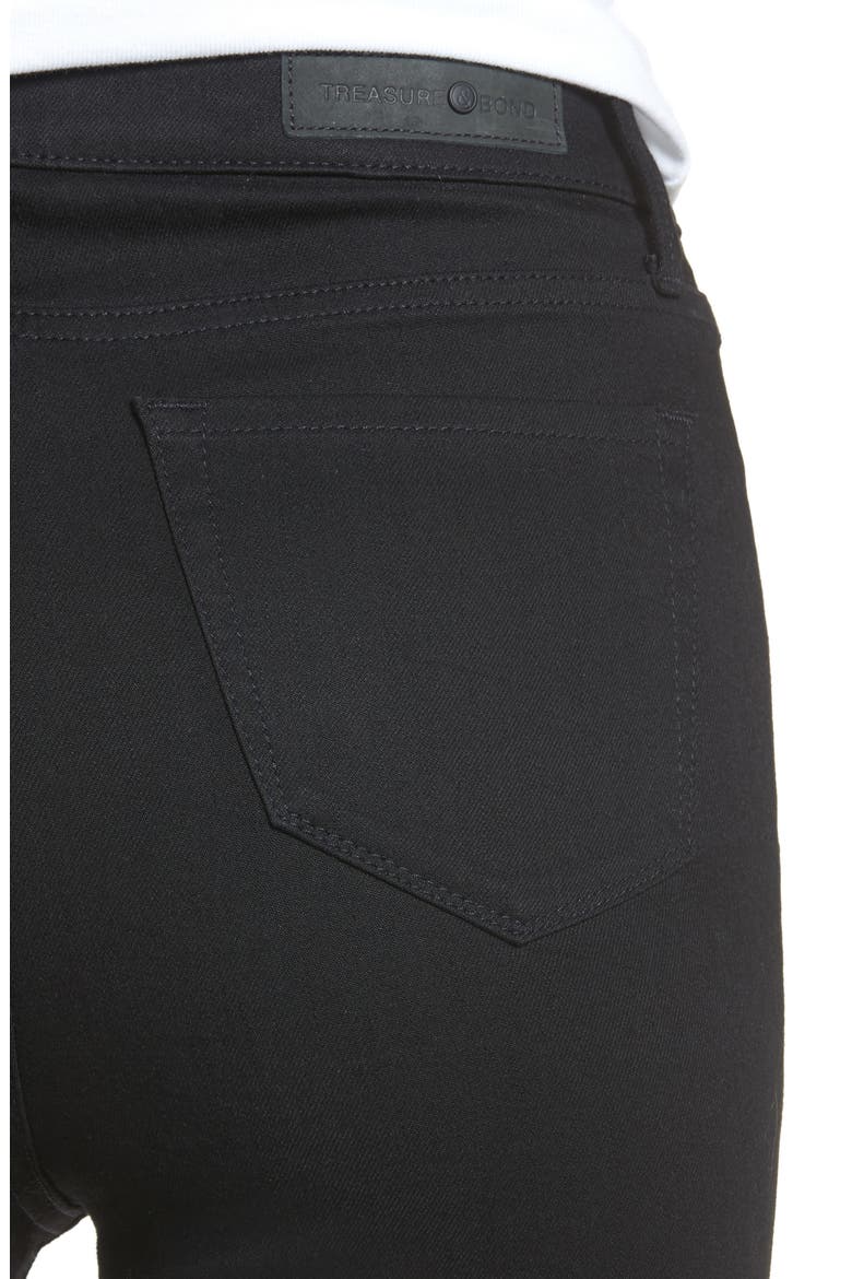 Charity High Waist Crop Skinny Jeans, Alternate, color, MIDNIGHT RINSE
