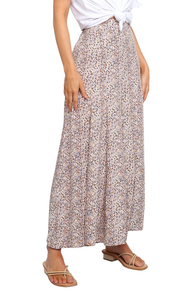 Petal & Pup Axel High Waist Wide Leg Pants, Alternate, color, Cream