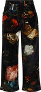 R13 X-Boyfriend Floral Cotton & Linen Pants