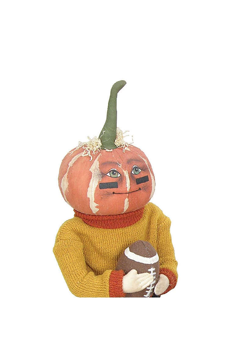 Football Defense Dan Joe Spencer Gathered Traditions Figurine 19", Alternate, color, Yellow
