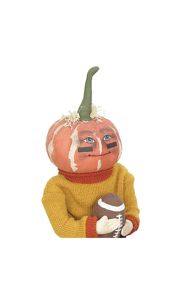 Gallerie II Defense Dan Joe Spencer Gathered Traditions Halloween Art Doll Figure, Alternate, color, Yellow