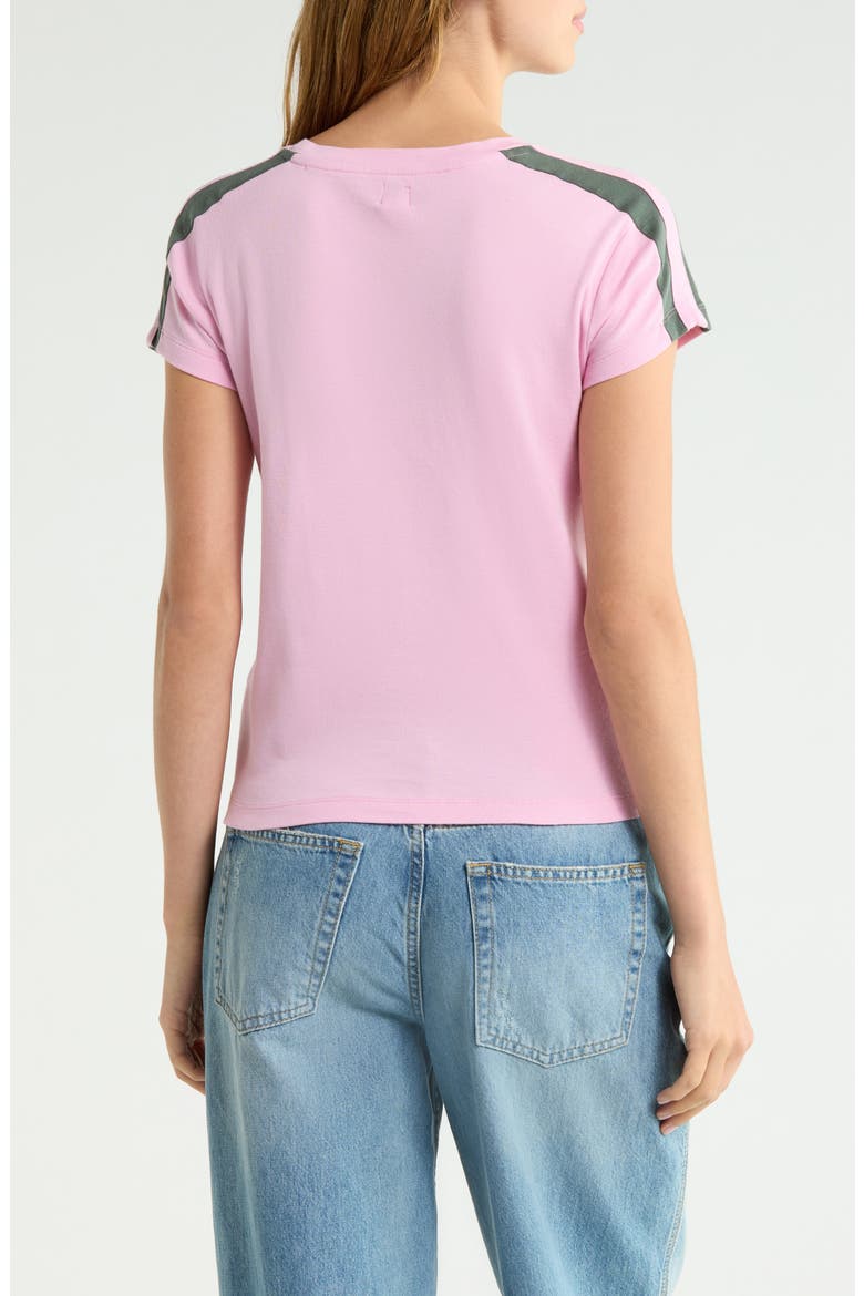Dalston Graphic Baby Tee, Alternate, color, PINK