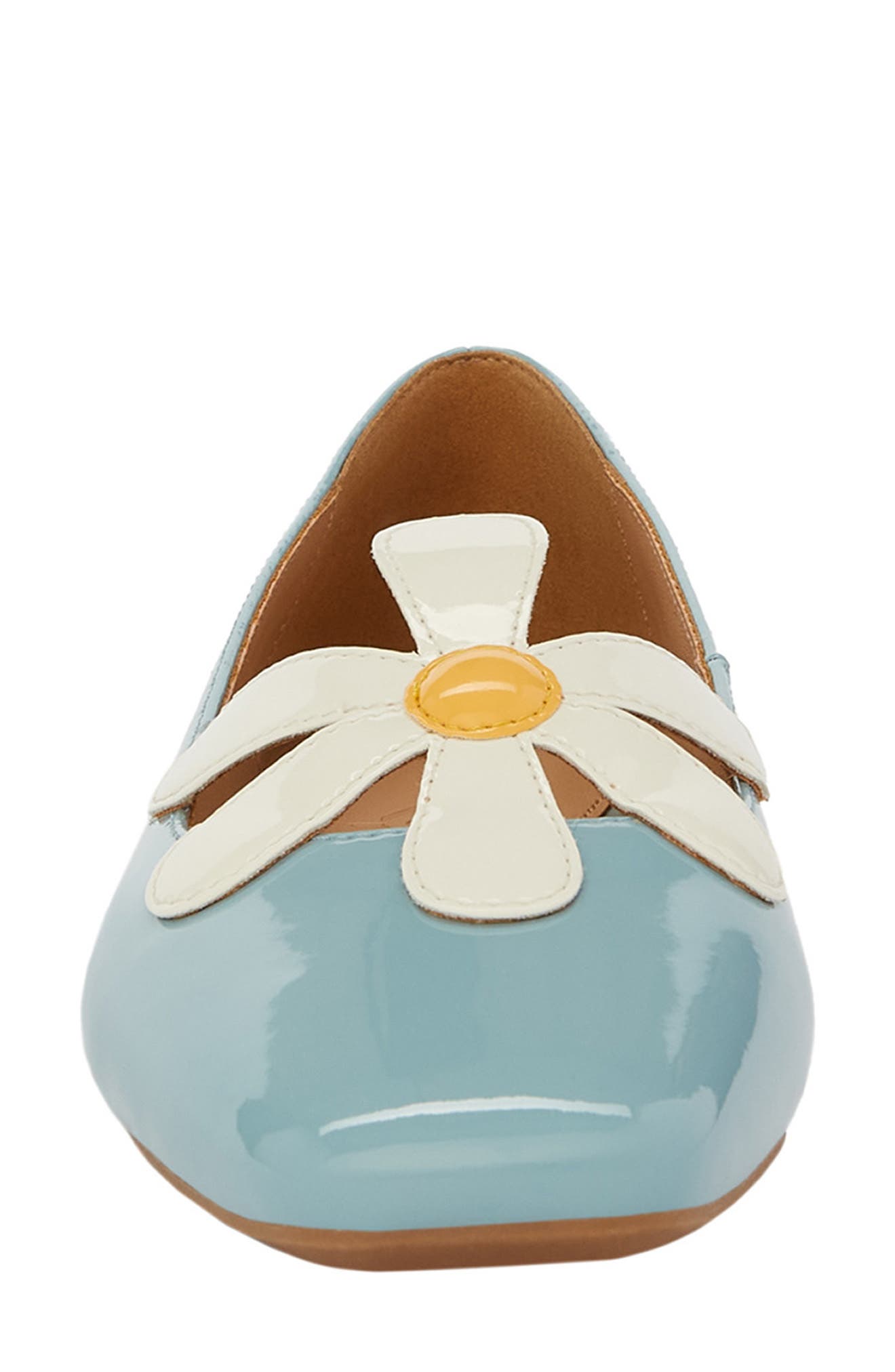 The Evie Daisy Flat, Alternate, color, SKY BLUE