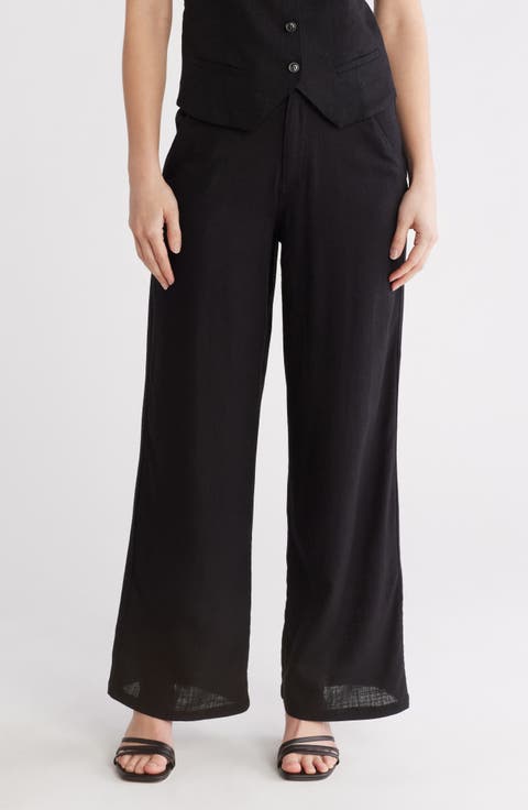 April High Waist Wide Leg Pants