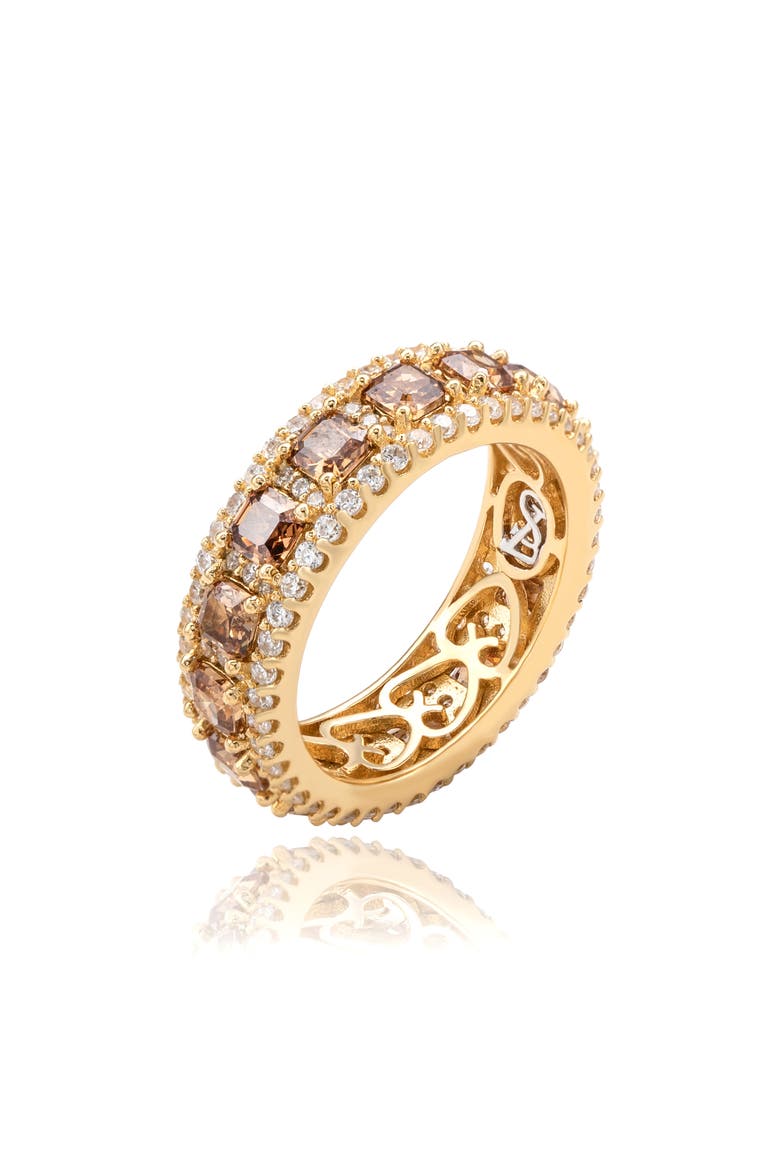 Modern Eternity Band Ring, Alternate, color, YELLOW