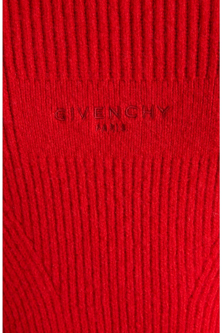 Zip High Neck Cardigan, Alternate, color, RED