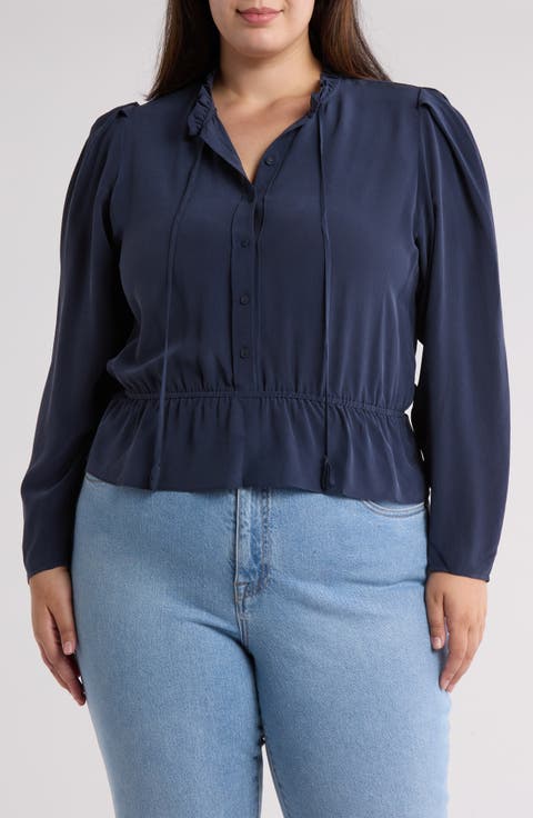 Willow Long Sleeve Top (Plus)
