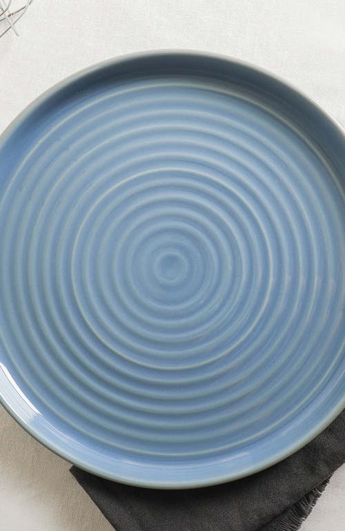 Stone Lain Elica Stoneware 12-piece Dinnerware Set In Gray