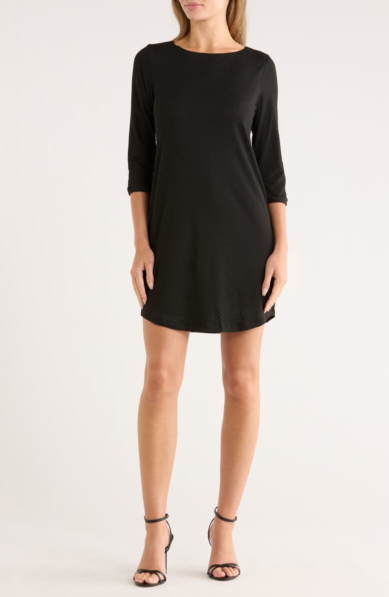 Tart Eros Stretch Jersey Shift Dress, Main, color, Black