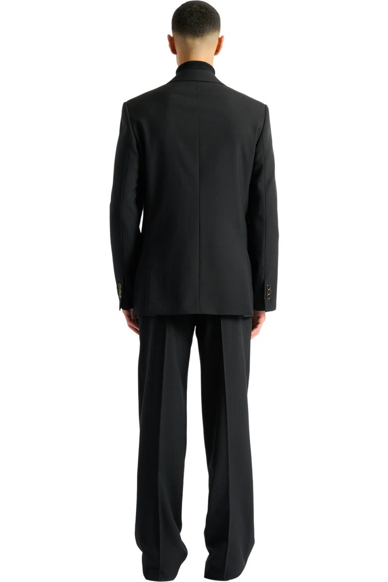 Wool 2-button jacket, Alternate, color, black