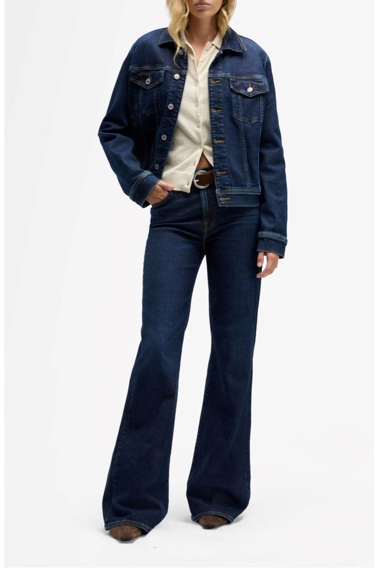 Modern Dojo High Waist Flare Jeans, Alternate, color, BLUECREST